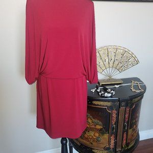 JS Burgundy Mini Dress